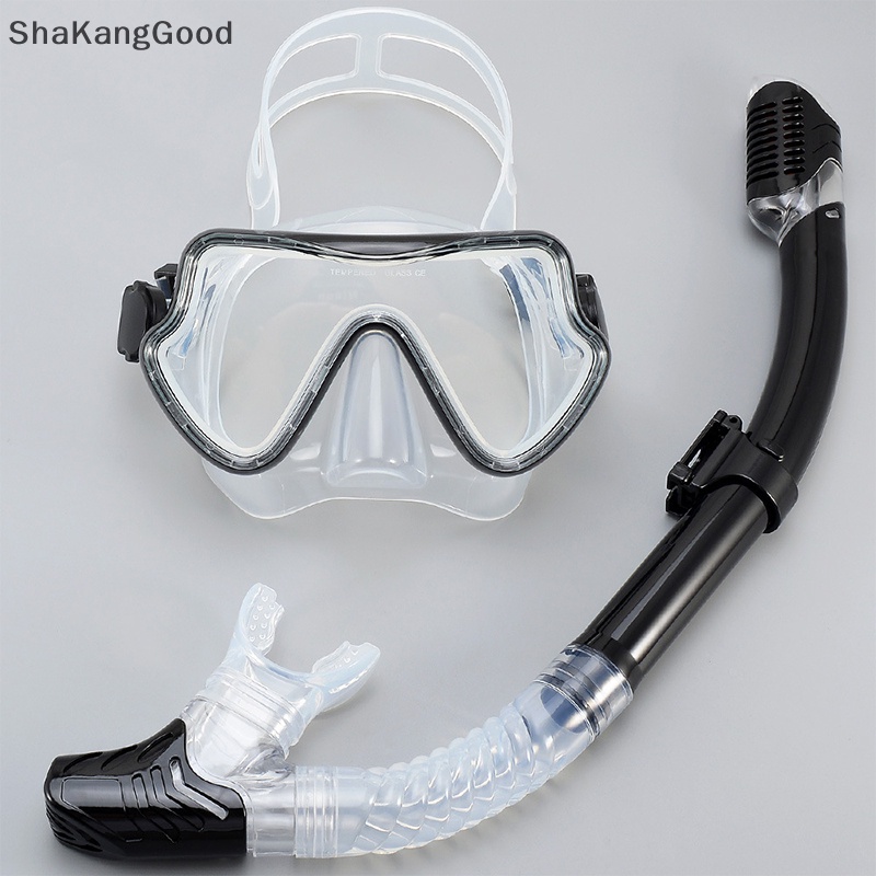 Skid diving snorkel Profesional Scuba diving Masker snorkeling Set Dewasa Rok Silikon snorkeling diving Goggles SKK