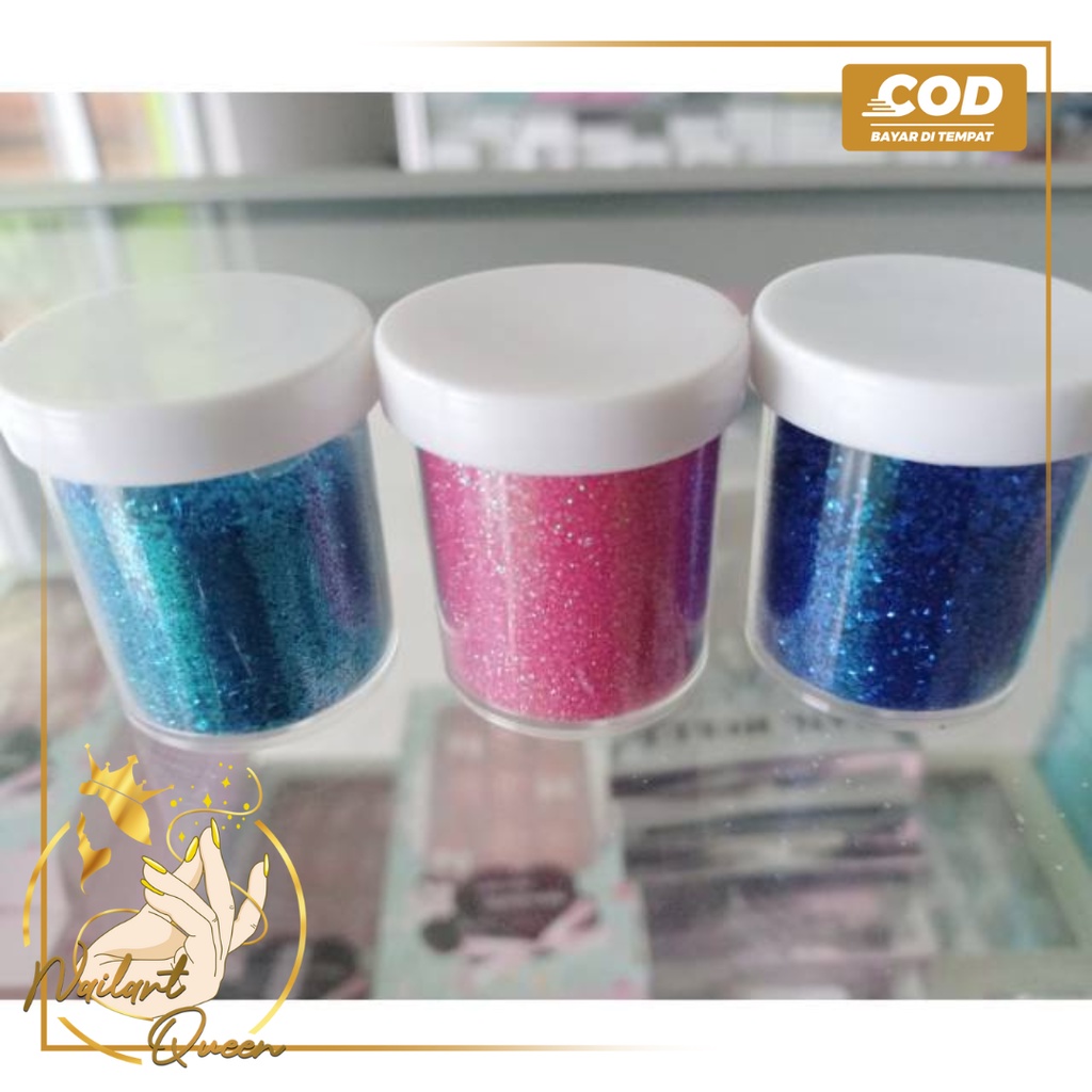 Glitter warna 15cc 20cc
