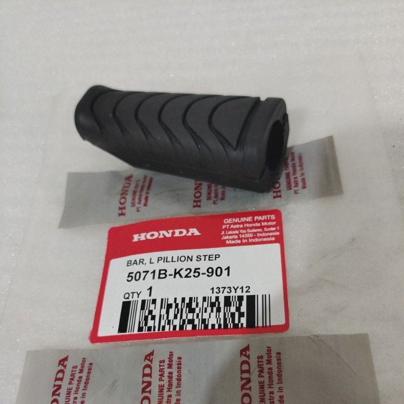 COD Karet Footstep foot step Kiri pijakan kaki belakang Honda Beat FI - beat Pop -  Vario 110 FI Ori