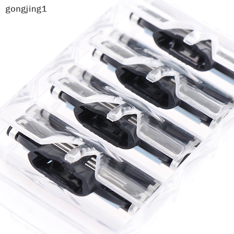 Ggg 4Pcs Pisau Cukur Pria Untuk Cartridge Cukur Mach3 Shaver Refill ID