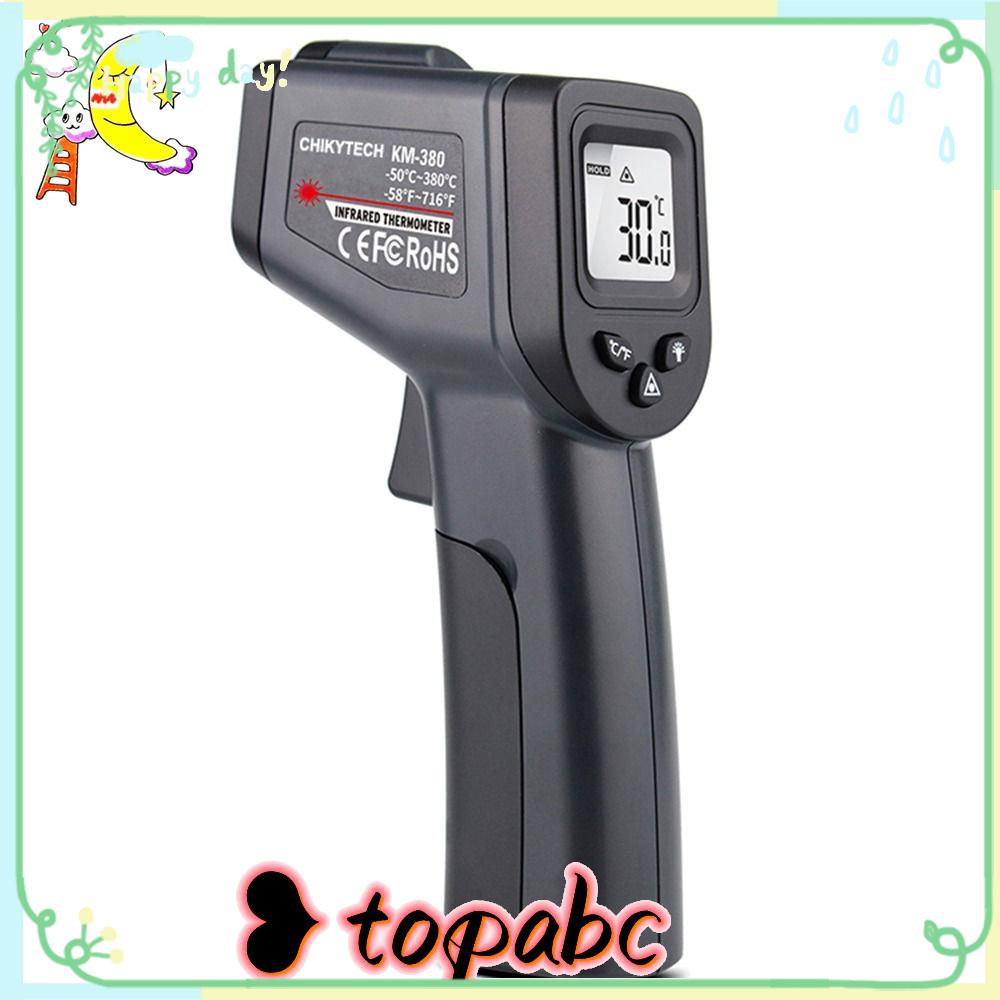 TOP Termometer Infrared Digital BBQ Makanan Untuk Masak Dapur Handheld Non Contact -58℉ ~ 716℉ (-50℃ ~ 380℃)