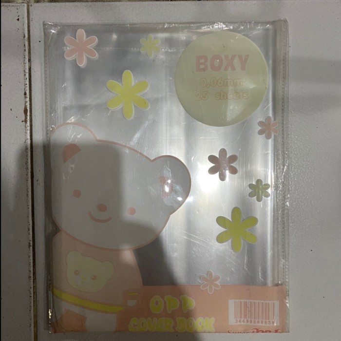 

Sampul Buku Boxy Slobokan (tanpa lem) / Sampul Boxy B5 PANDA POP1