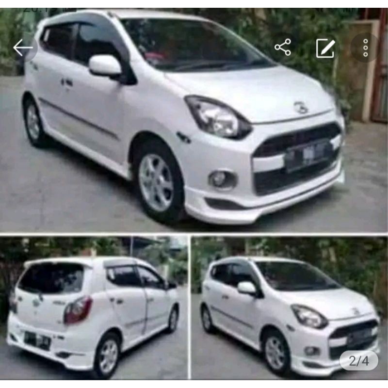 bodykit depan ayla x elegant terbaik