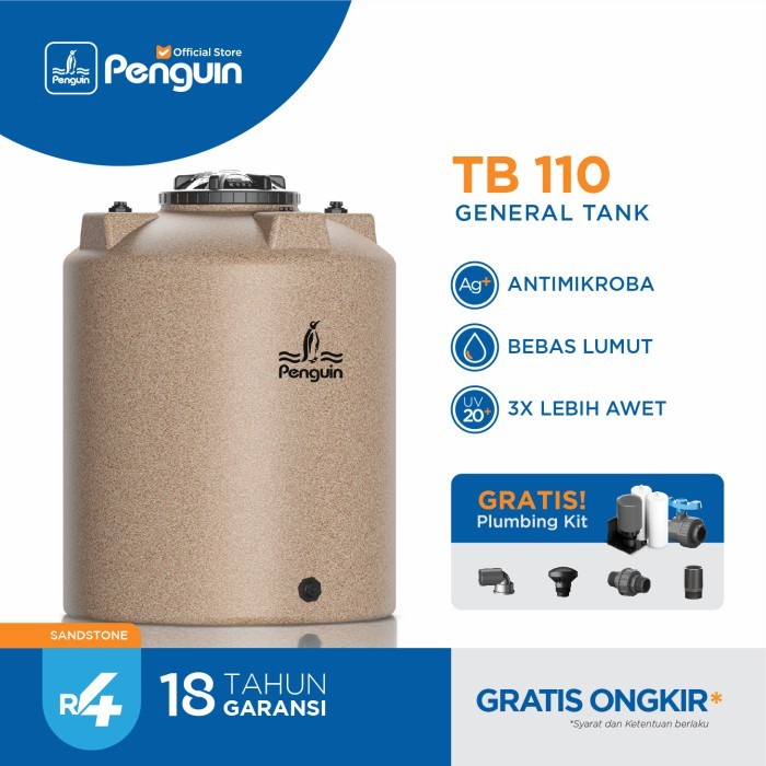 TERBAIK PENGUIN TANGKI / TOREN / TANDON PENGUIN TB 110 1.050 LITER