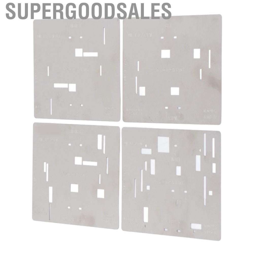 Supergoodsales IC Protection Stencil  Practical Widely Compatible Stainless Steel Screen Cable for