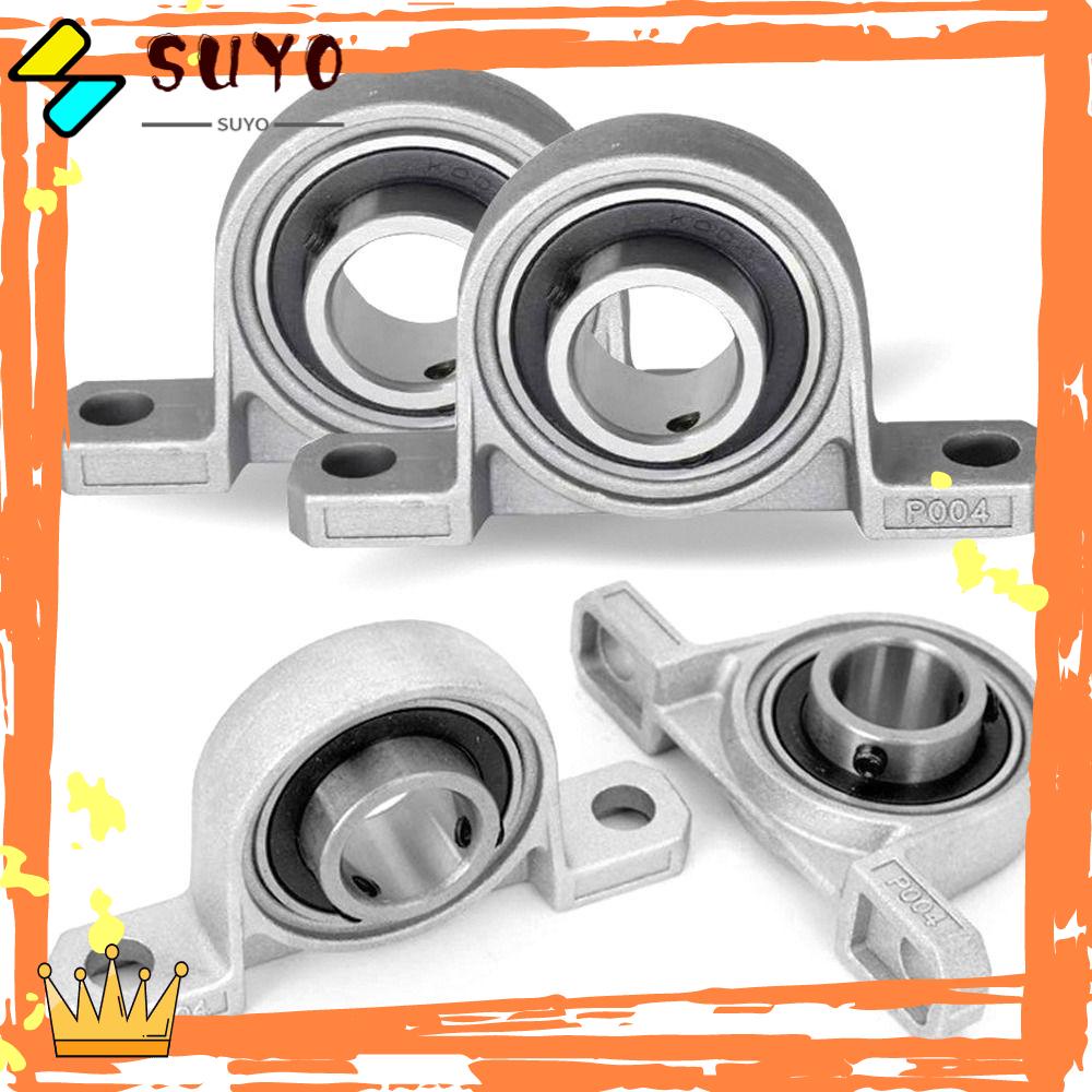 SUYO Pillow Block Bearing Penyelaras Diri Dipasang Blok Housing Rhombic Kp00 KP001 KP002