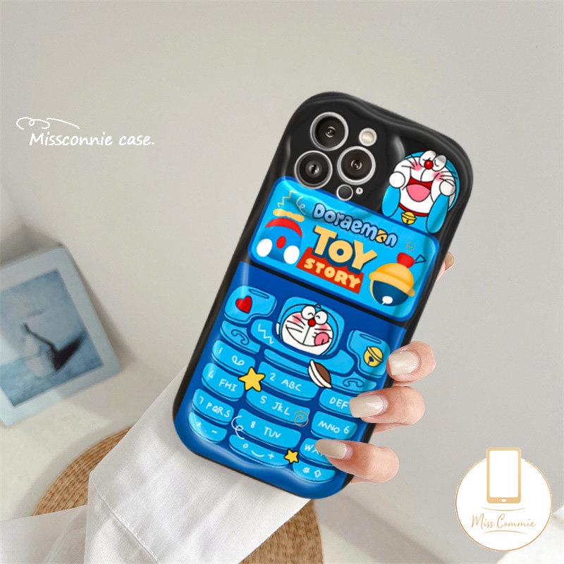 IPHONE Case Pasangan Toy Story Kartun Kompatibel Untuk Iphone11Xr 7Plus 11 14 13 12 Pro MAX XS X Max6 8 6S 7 Plus Se2020 Cute Strawberry Bear Manyo Crocodile Doraemon Phone Button Cover