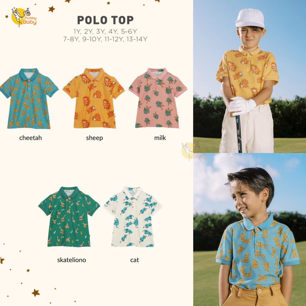 Bohopanna - Polo Shirt | Atasan Polo Anak