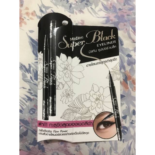 READY JAKARTA MISTINE SUPER BLACK EYELINER