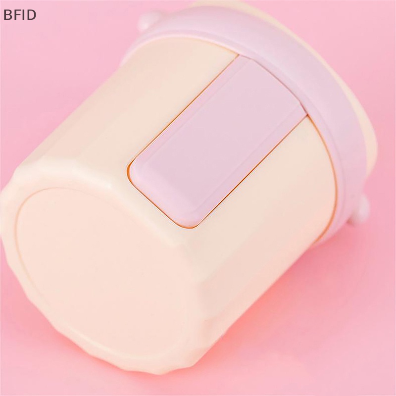 [BFID] Novelty Kapasitas Besar Tempat Pulpen Operasi Sederhana Burr Gratis Makeup Brush Organizer Gaya Putri Pensil Gel Pen Storage Bucket [ID]