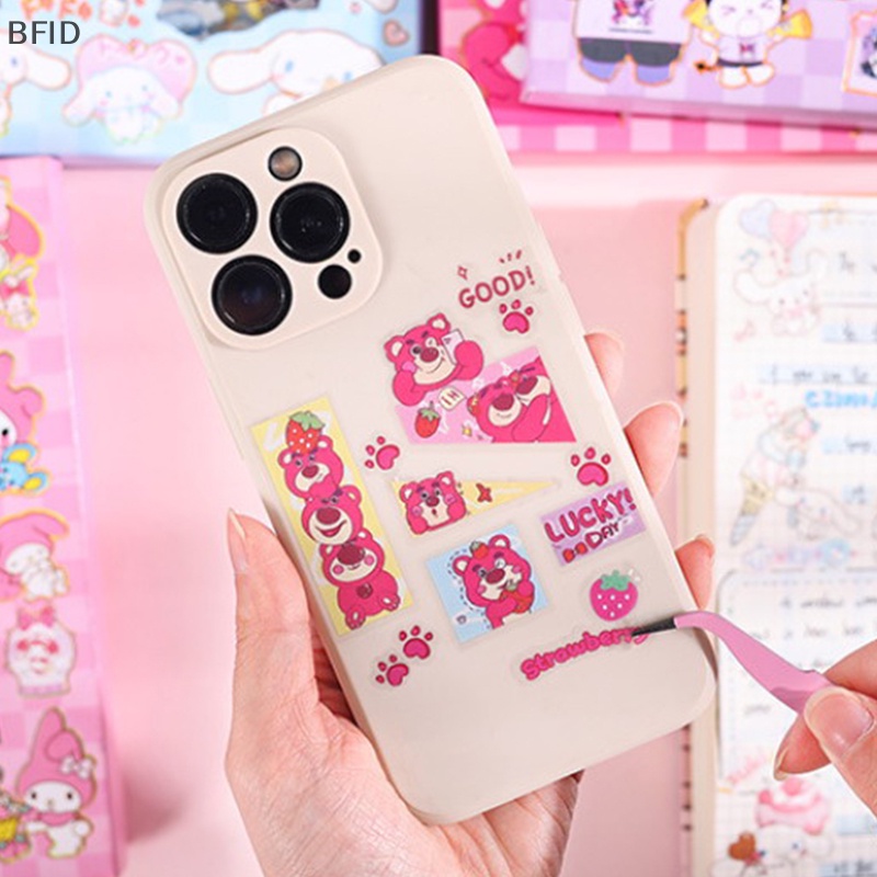 [BFID] 25lembar Sanrio Lucu Kartun Buku Pegangan Tahan Air PVC Stiker Anak Kreatif Decals Hias DIY Goo Card Set Alat Tulis [ID]