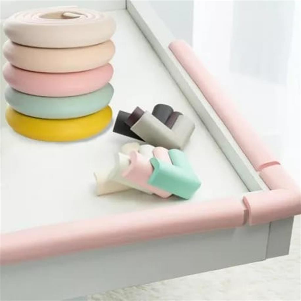 JM0102 Pelindung Meja Sponge Karet Furniture Lemari Bumper Meja Sudut Mejat Table Corner Baby Safety