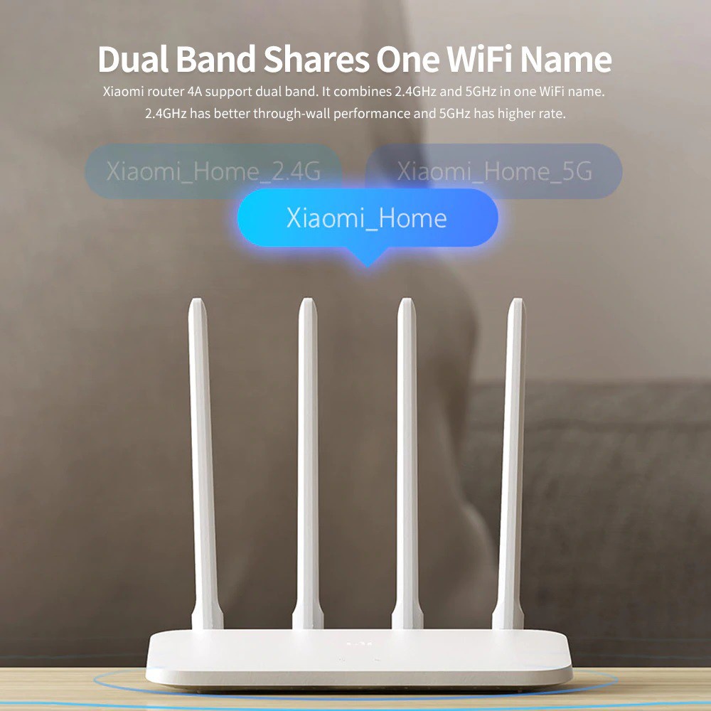 AKN88 - XIAOMI Mi Router 4A Gigabit Version - Dual Band WiFi 128MB 4 Antennas