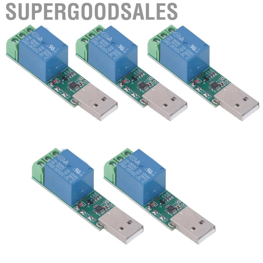 Supergoodsales Relay Board  1 Channel Durable Module Over Current Protection for PC