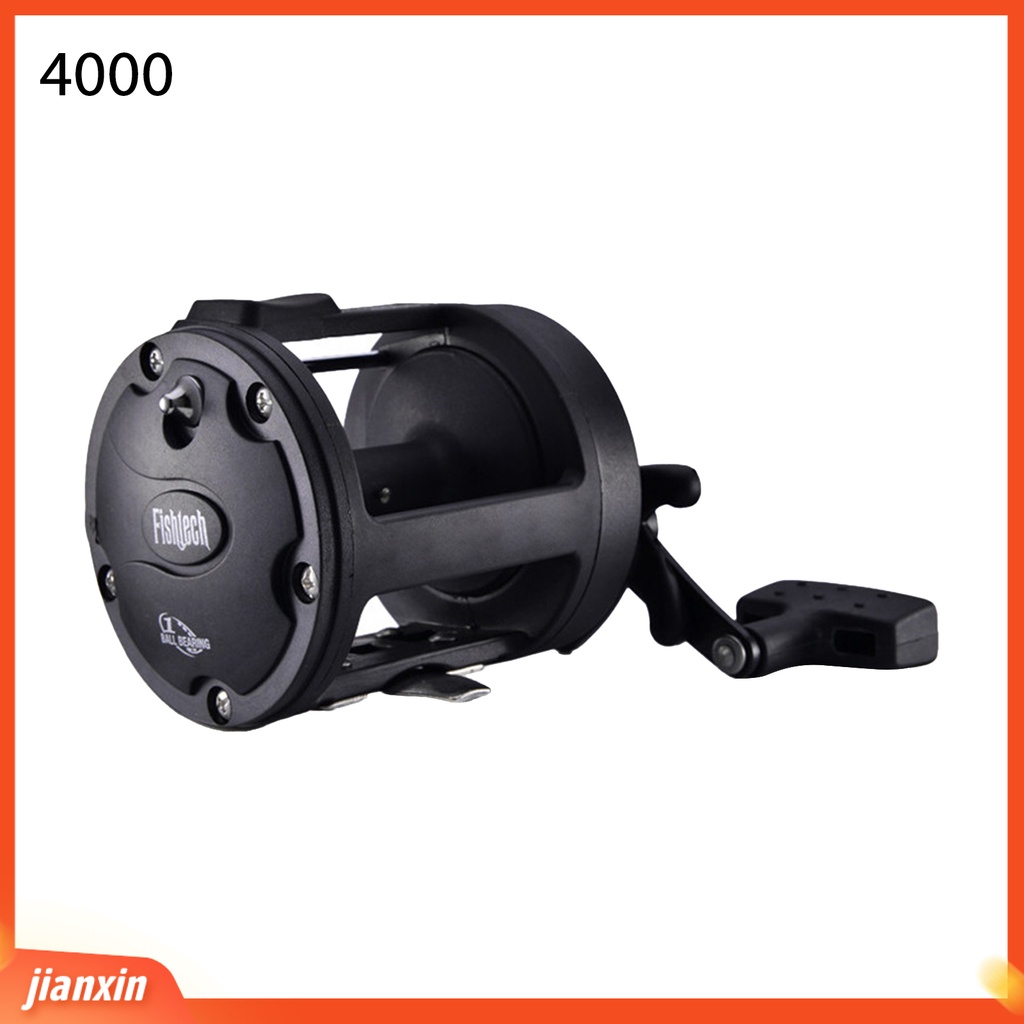 (In Stock) Baitcasting Reel Pancing Troli Roda Garis Ikan Laut Untuk Angling
