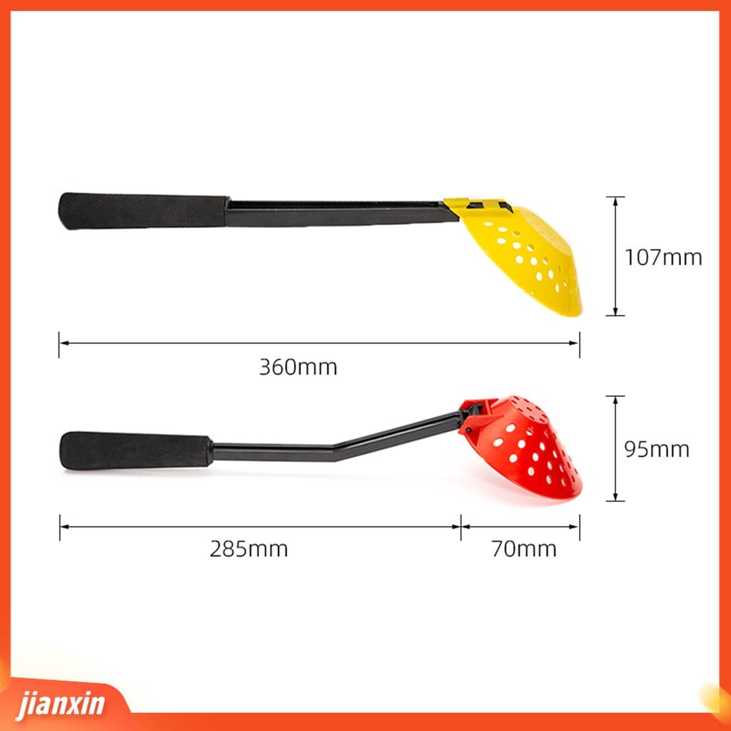 (In Stock) Ice Scoop Skimmer Anti Slip Tahan Dingin Foldable Winter Ice Fishing Skimmer Dengan Pegangan Untuk Outdoor