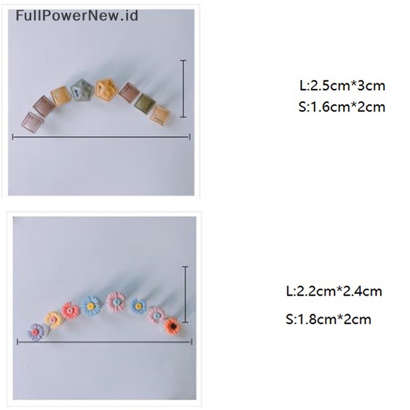 Power 8Pcs Nail Art Toe Separator Silikon Pemisah Jari Kaki Gel Finger Toe Spreade ID