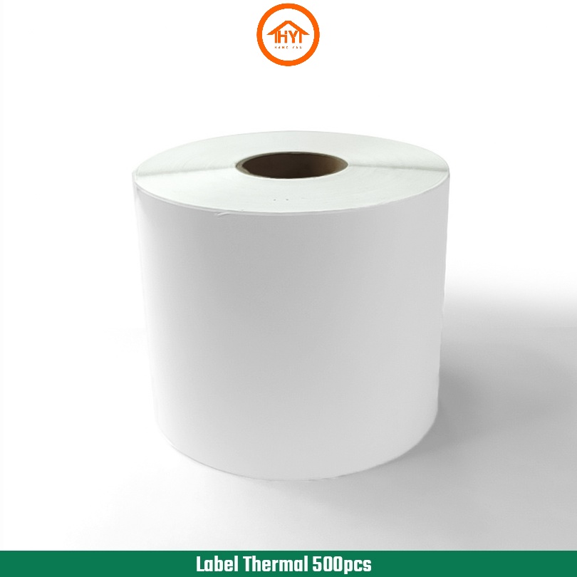 

Kertas Thermal 100 x 150mm 500pcs Kertas Label Stiker Label Barcode Kertas Label Termal Roll