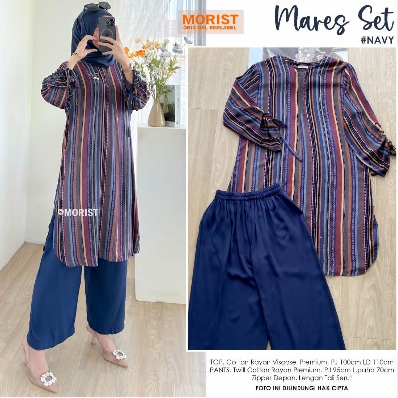 MARES SET ORI MORIST | Ld110 Cotton Rayon Viscose Premium