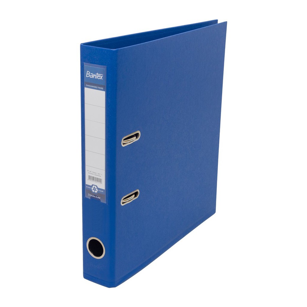 

[Artomas] Bantex Lever Arch File Ordner Plastic A4 5cm Cobalt Blue #1451 11