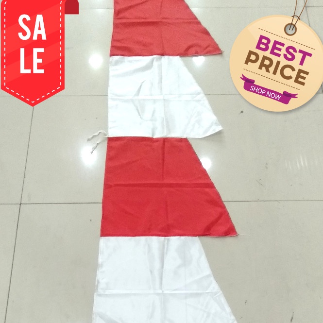 EDD umbul umbul merah putih 3 meter - merah putih