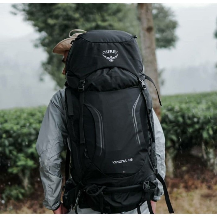 Osprey Tas Gunung KESTREL 48 S23 Carrier Bag 94000 1178 Original Cowok