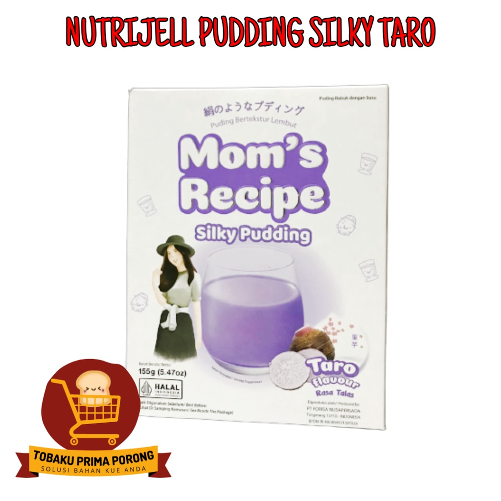 

Nutrijell Pudding Silky Taro - Silky Pudding Mom's Recipe - bubuk puding - jelly puding