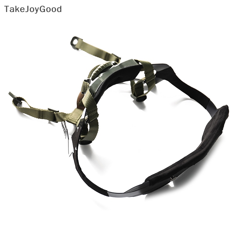 Takejoygood Tactical Fast Helmet Adjustable Strap Hung Wargame Helm Tali Pengunci Dalam QWP