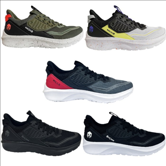 SEPATU RUNNING MILLS ORIGINAL EVANDER NEW