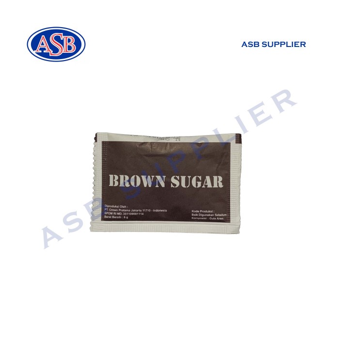 

✨Ready Stok✨ - Brown Sugar Sachet / Gula Merah / Gula Aren (250 pcs)- 1.2.23