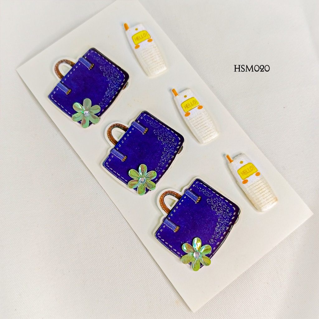 

Sticker Fashion Modern Tas Wanita DIY Kit HSM-RA020