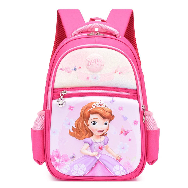 Tas RANSEL Sekolah Anak Perempuan&amp; laki-laki Uk.40 cm import berkualitas bahan nilon karakter kartun anime harga grosir