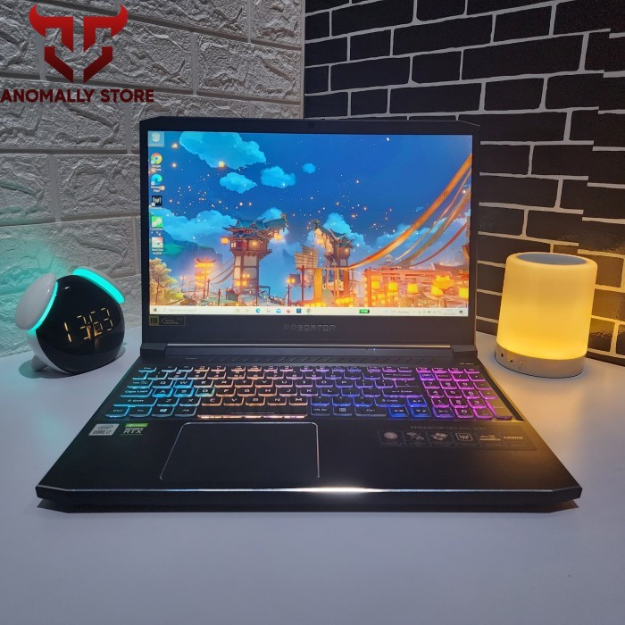 Acer Predator Helios 300 Core i7-10870H Rtx 3070 Ram 16Gb SSD 512Gb Fullset