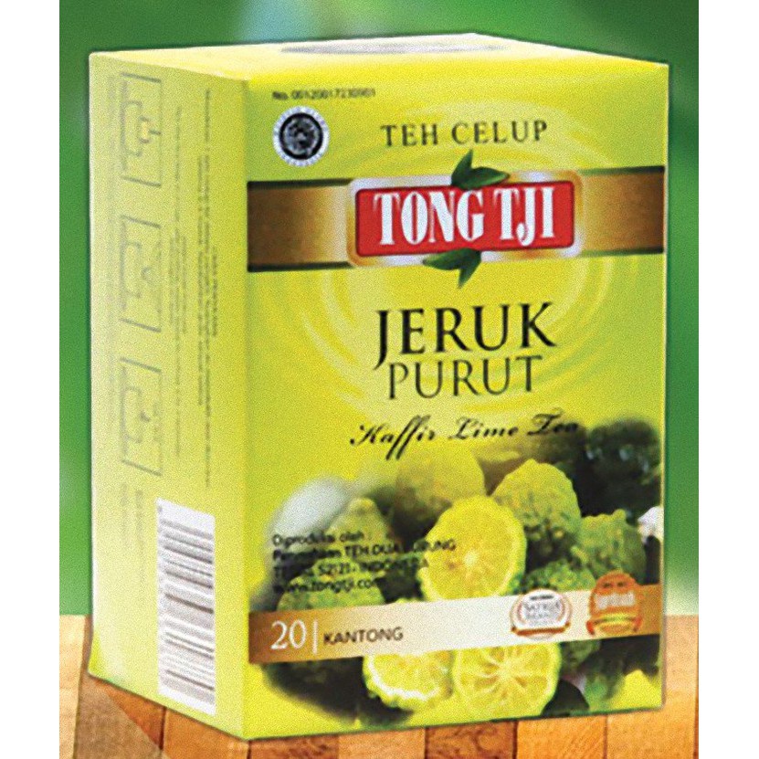 

Teh Celup Tong Tji Jeruk Purut 40gr Isi 20 Kantong ( 20 Sachet x 20g )