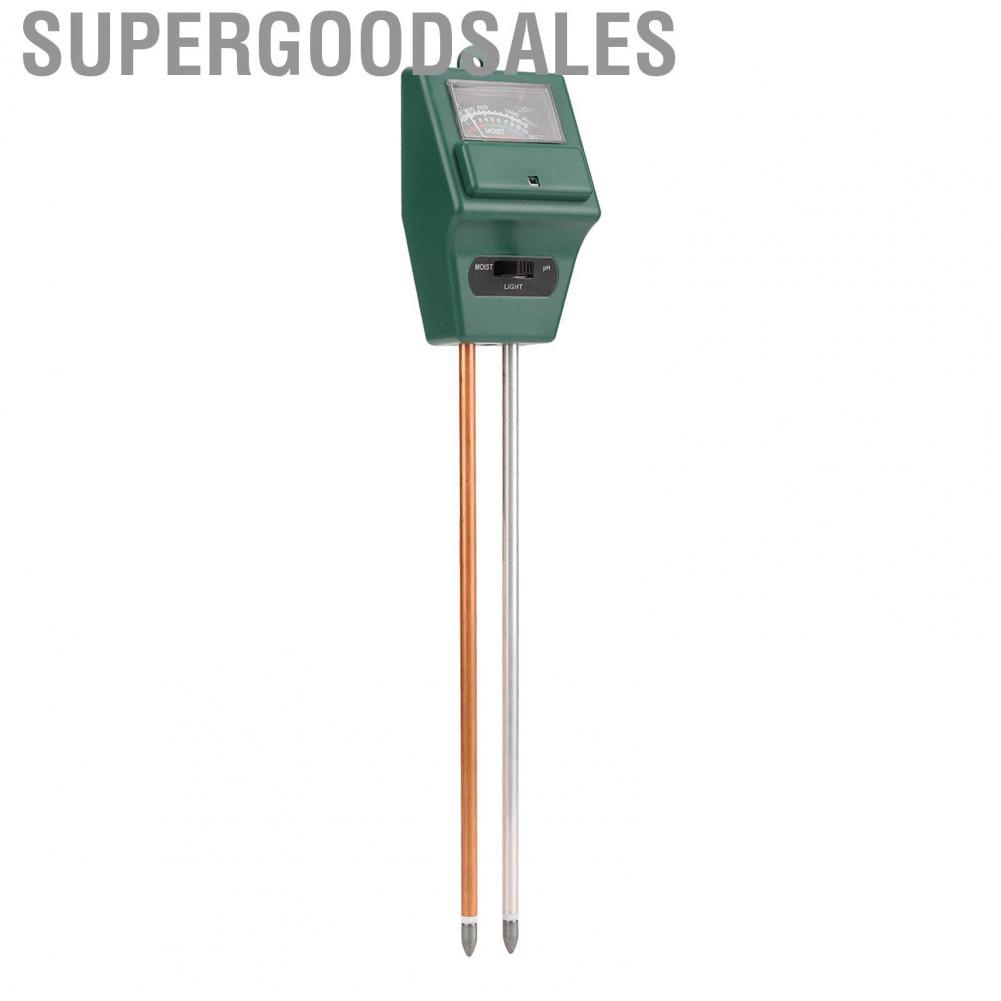 Supergoodsales Soil Tester  18.4cm Probe ABS Water Detector for Planting