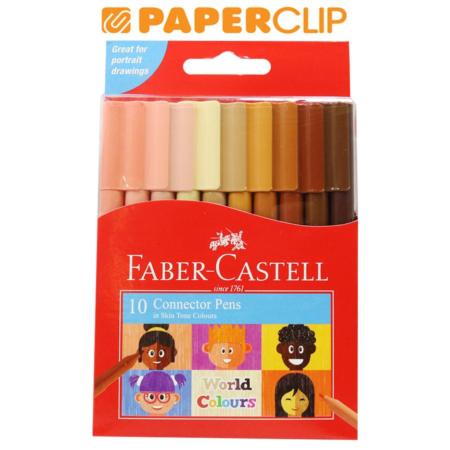 

SPIDOL FABER CASTELL 155009E 10C CONNECTOR PENS SKIN TONES