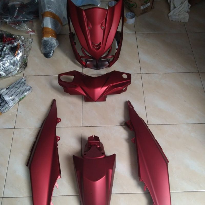 Honda beat fi cover body full halus beat fi 2015 costume