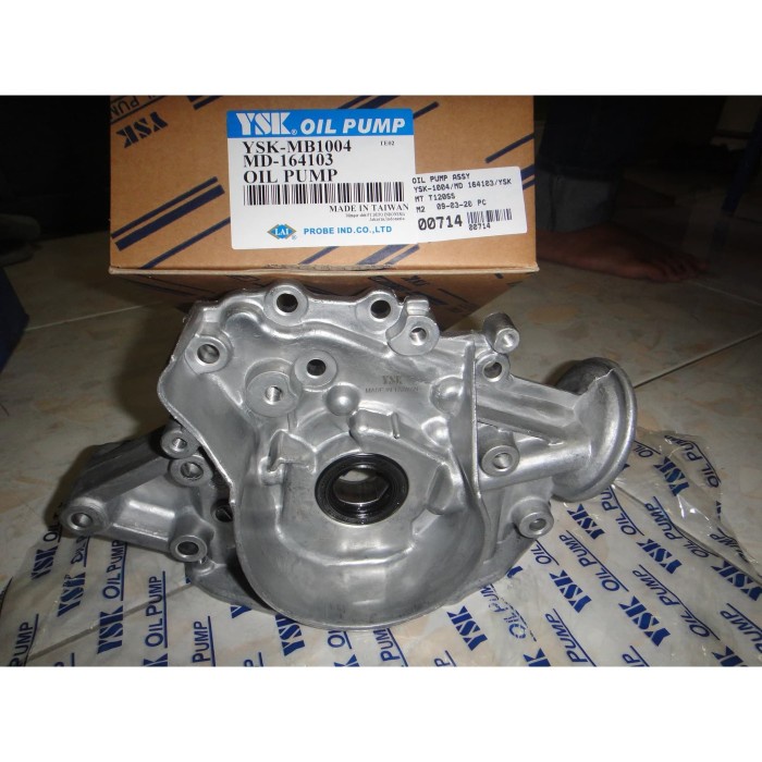 SPAREPART OTOMOTIF- Oil Pump Assy Mitsubishi T120SS YSK Taiwan -KOMPONEN AKSESORIS