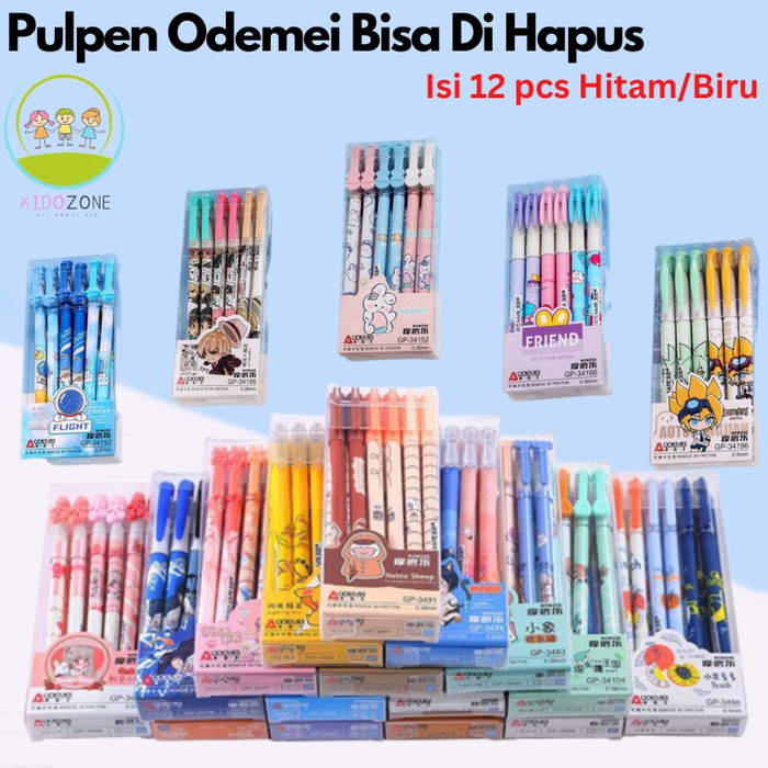 

Pulpen Pena Bolpoin Gel Bisa Di Hapus Odemei Karakter Lucu ST0015 - MOTIF J0,35mm
