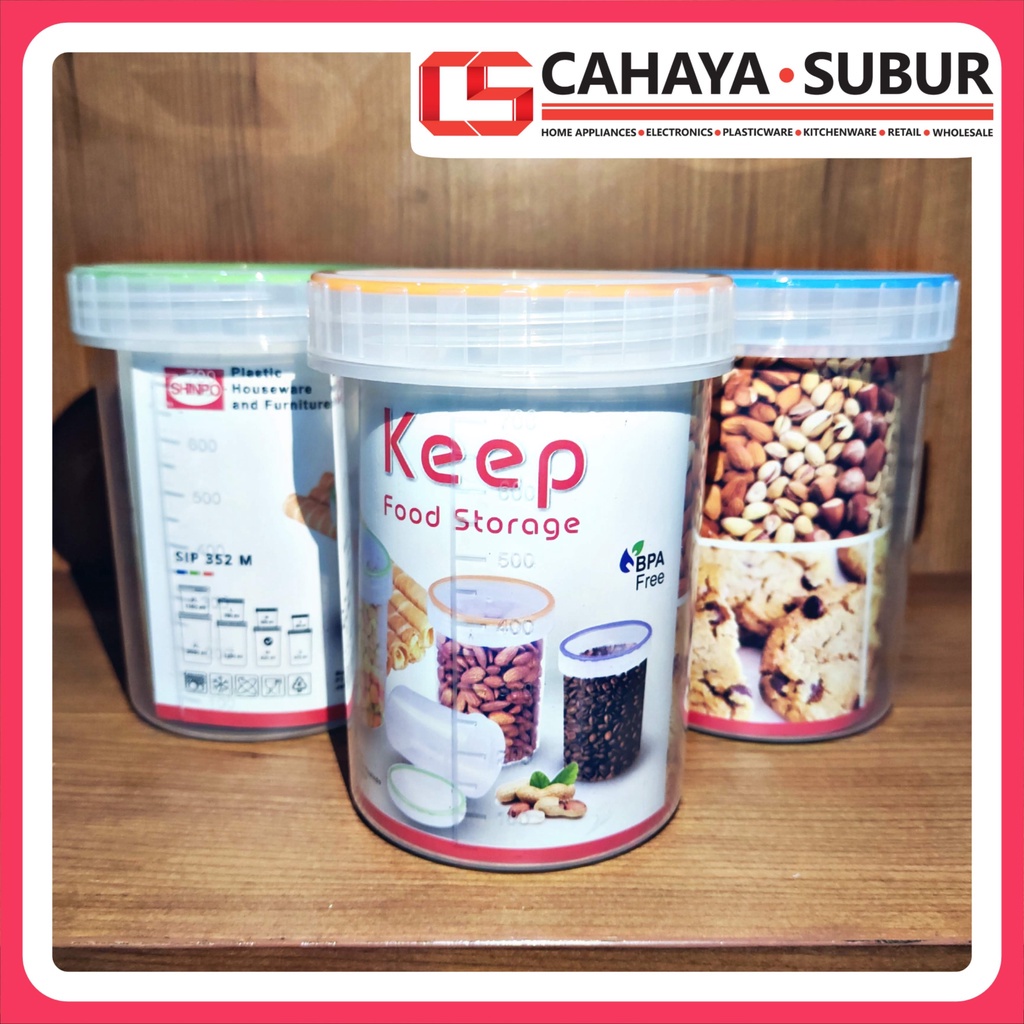 Toples Makanan Sealware SHINPO KEEP 352M Serbaguna SHINPO KEEP 352 M d,m