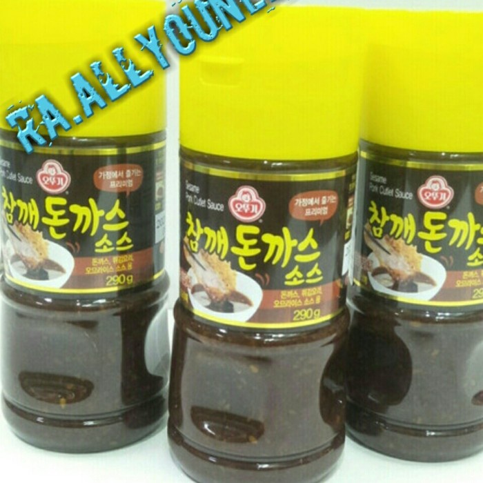 

Sesame Seed Cutlet Sauce - Saus Bumbu Dng Wijen Untuk Daging Babi 290g