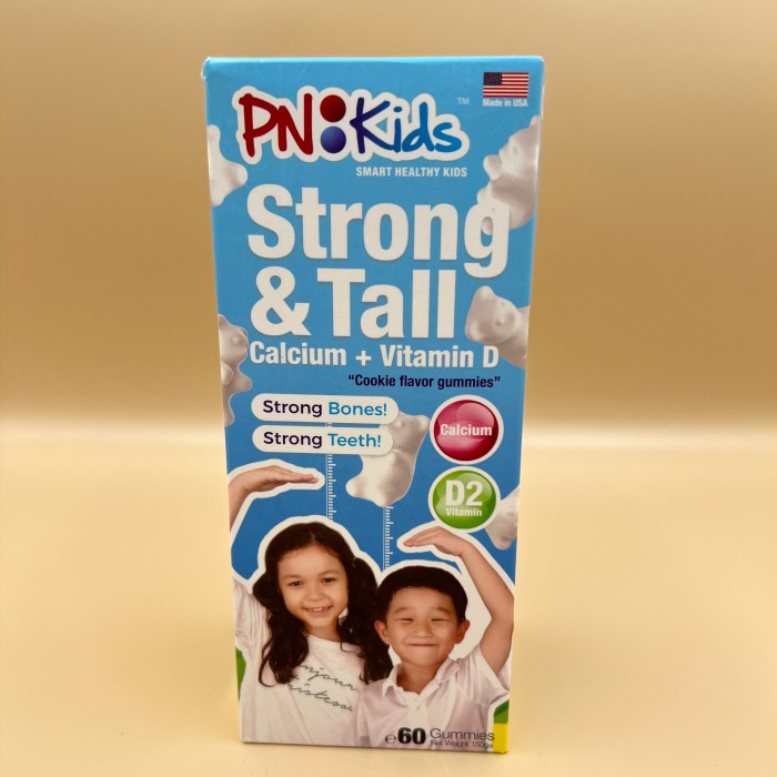 PN Kids Strong & Tall Calcium Vitamin D Gummies