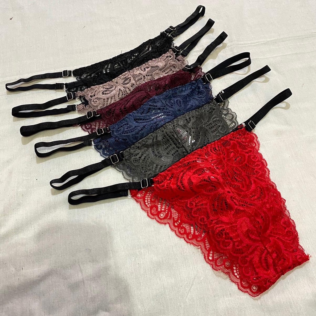 Gstring Flowery Lace | M-XXL | Cd brukat | Comfortable