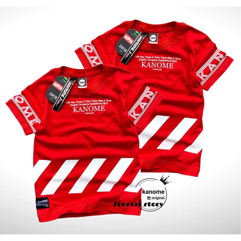 KANOME,Baju kaos anak,usia 1-12 thn,Kaos distro anak,Baju anak laki laki,Pakaian anak