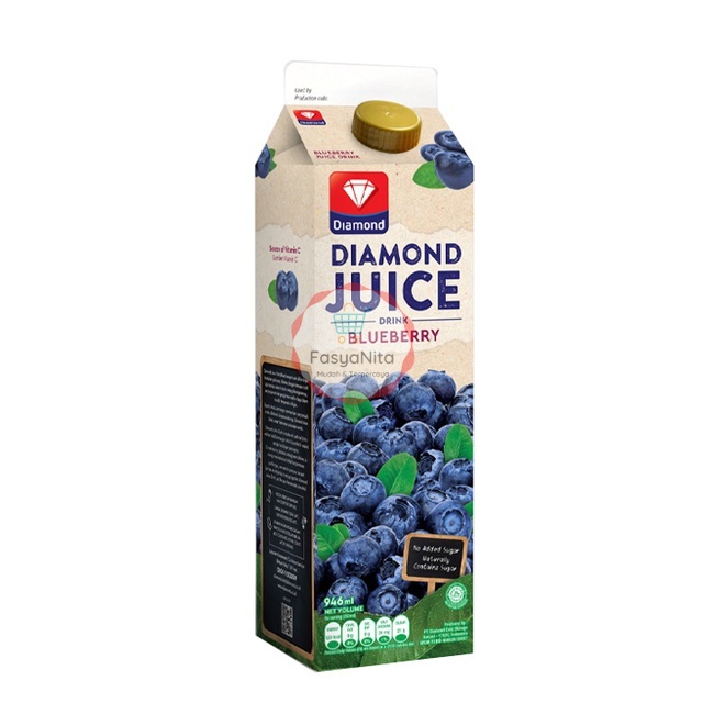 

Diamond Juice Blueberry Unsweet 946ml