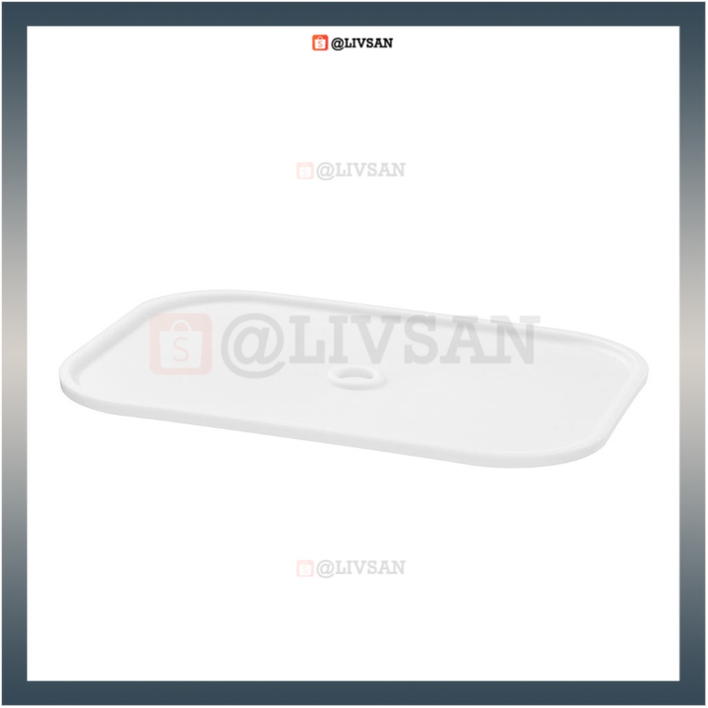 TROFAST Penutup Kotak Penyimpanan  Putih 40x28 cm Minimalis Mewah Elegant Elegan Estetik Aesthetic  