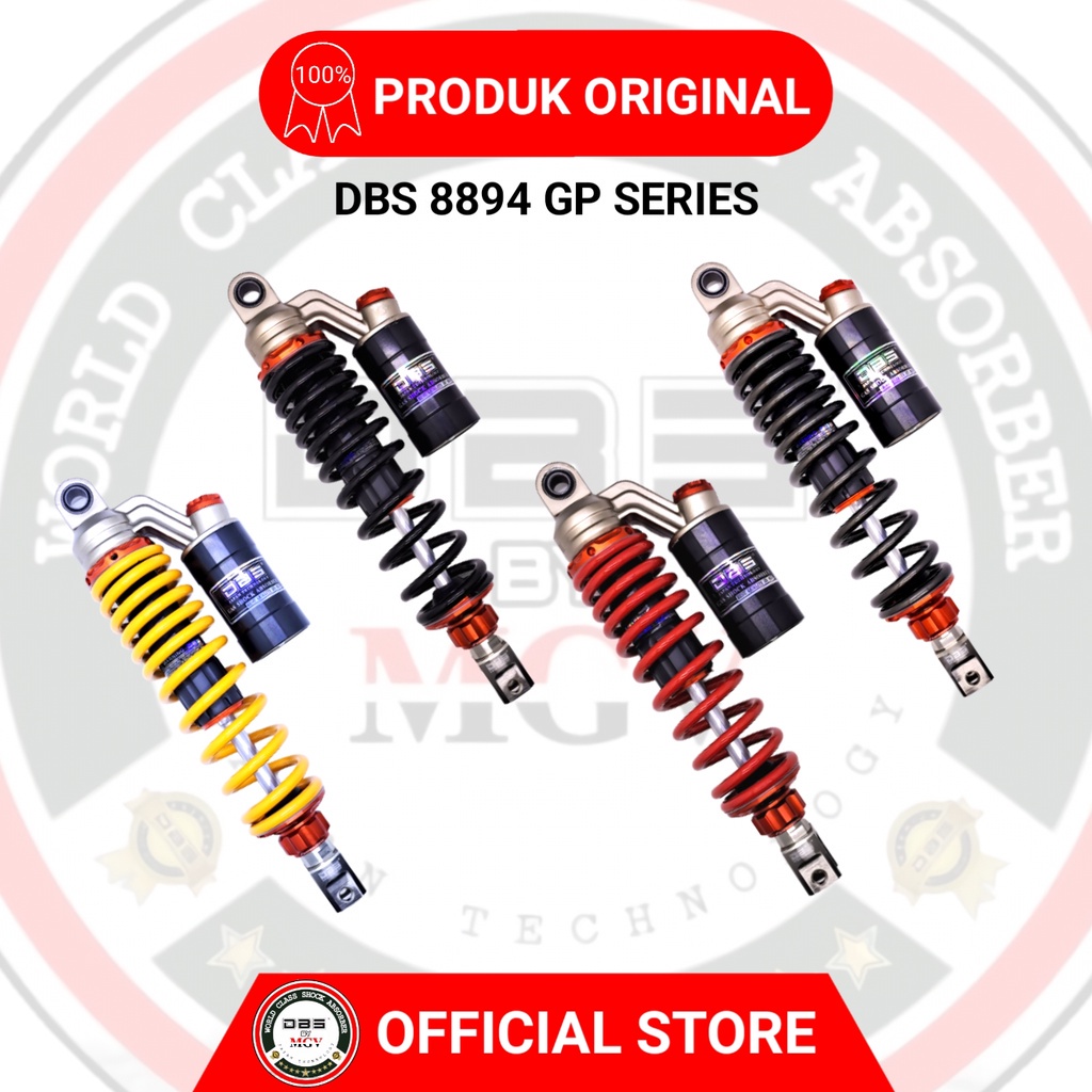 Shock Tabung DBS 8894 GP SERIES Mio Fino Soul GT 125 Xeon Mio M3 BEAT SCOOPY GENIO VARIO 160