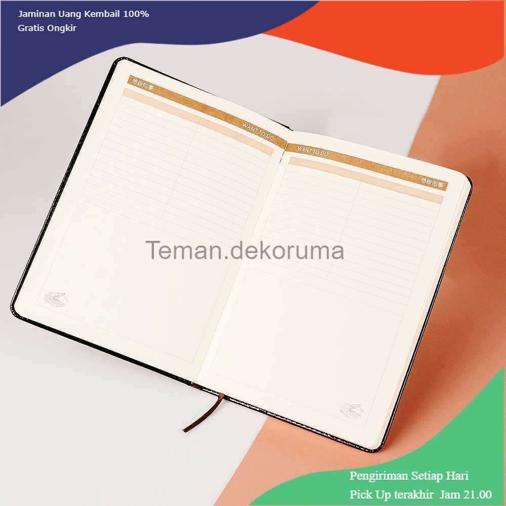 

TD - TLA Noverty Buku Catatan Bisnis Cover Kulit Kertas A5 - 1623
