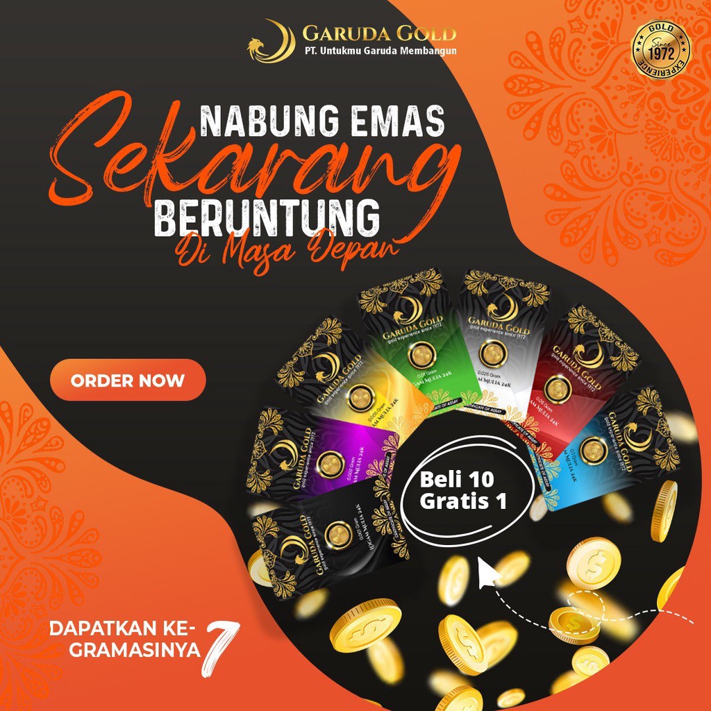 Logam Mulia Garuda Gold Emas Murni 24k Garuda Gold