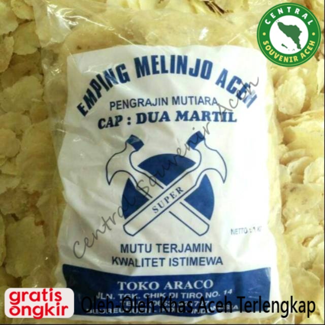 

Emping melinjo Aceh CAP 2 MARTIL | EMPING ASLI ARACO PIDIE ACEH Gratis Bubble Wrap dan Kardus